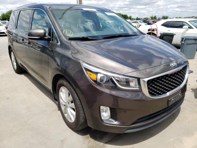 Photo 1 from auction – 2016 KIA SEDONA EX with VIN KNDMC5C13G6116665
