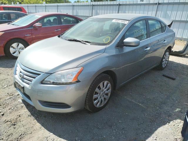 Photo 2 from auction – 2014 NISSAN SENTRA S with VIN 3N1AB7AP4EY341615