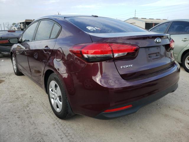 Photo 3 from auction – 2017 KIA FORTE LX with VIN 3KPFK4A78HE126410