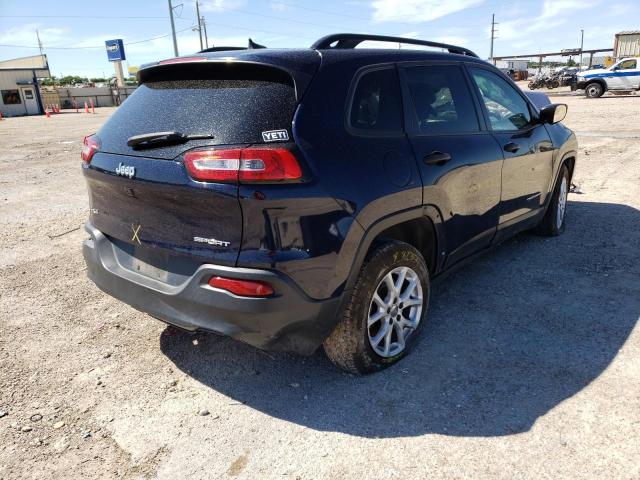 Photo 4 from auction – 2016 JEEP CHEROKEE S with VIN 1C4PJMAB2GW203191