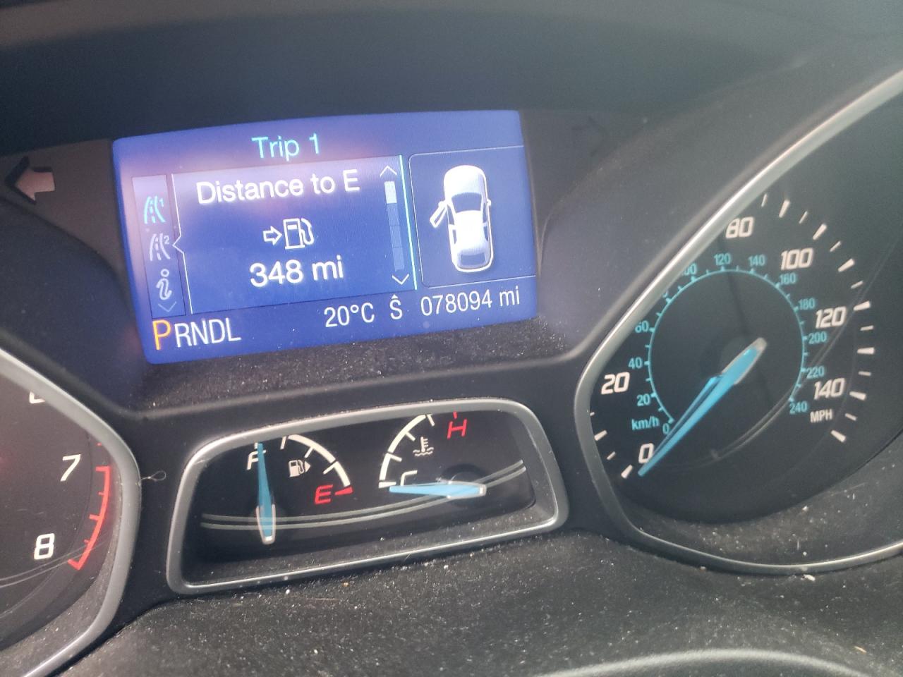 Photo 8 from auction – 2013 FORD FOCUS SE with VIN 1FADP3K22DL250816