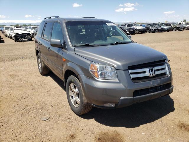 HONDA PILOT EX 2007 with VIN 2HKYF18447H521797 - Photo from auction