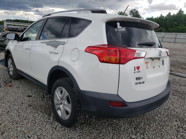 Photo 3 from auction – 2015 TOYOTA RAV4 LE with VIN 2T3BFREV1FW285389