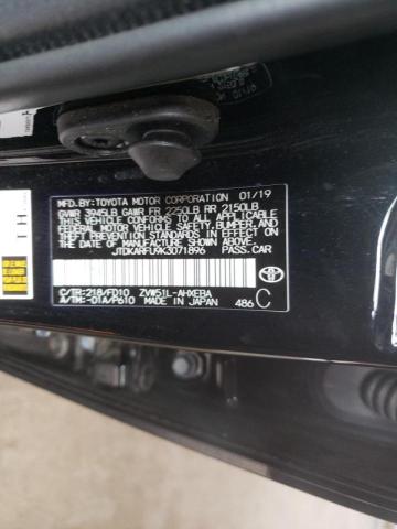Photo 10 from auction – 2019 TOYOTA PRIUS with VIN JTDKARFU9K3071896