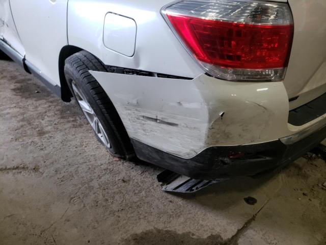 Photo 9 from auction – 2013 TOYOTA HIGHLANDER with VIN 5TDBK3EH8DS225885