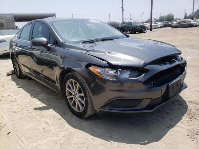 FORD FUSION SE 2017 with VIN 3FA6P0HD0HR123831 - Photo from auction