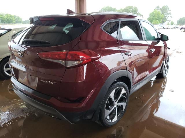 Photo 4 from auction – 2016 HYUNDAI TUCSON LIM with VIN KM8J33A27GU113326