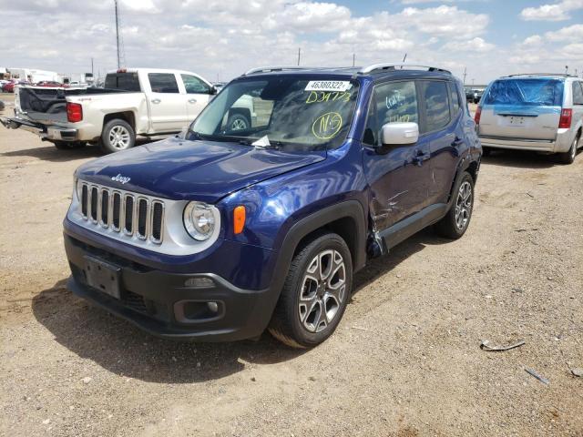 Photo 2 from auction – 2016 JEEP RENEGADE L with VIN ZACCJADT4GPD39773