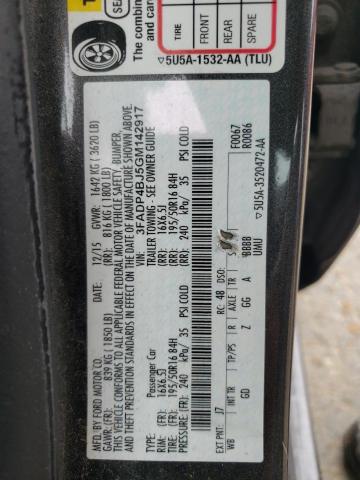 Photo 10 from auction – 2016 FORD FIESTA SE with VIN 3FADP4BJ5GM142917