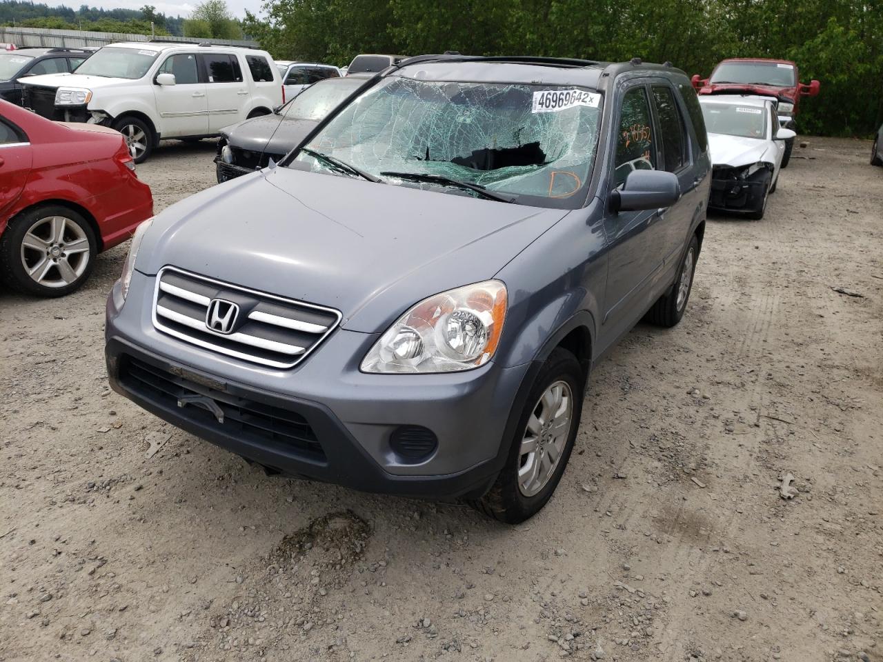 Photo 14 from auction – 2005 HONDA CR-V SE with VIN JHLRD78985C019427