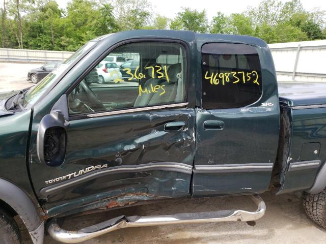 Photo 9 from auction – 2000 TOYOTA TUNDRA ACC with VIN 5TBBT4412YS099139
