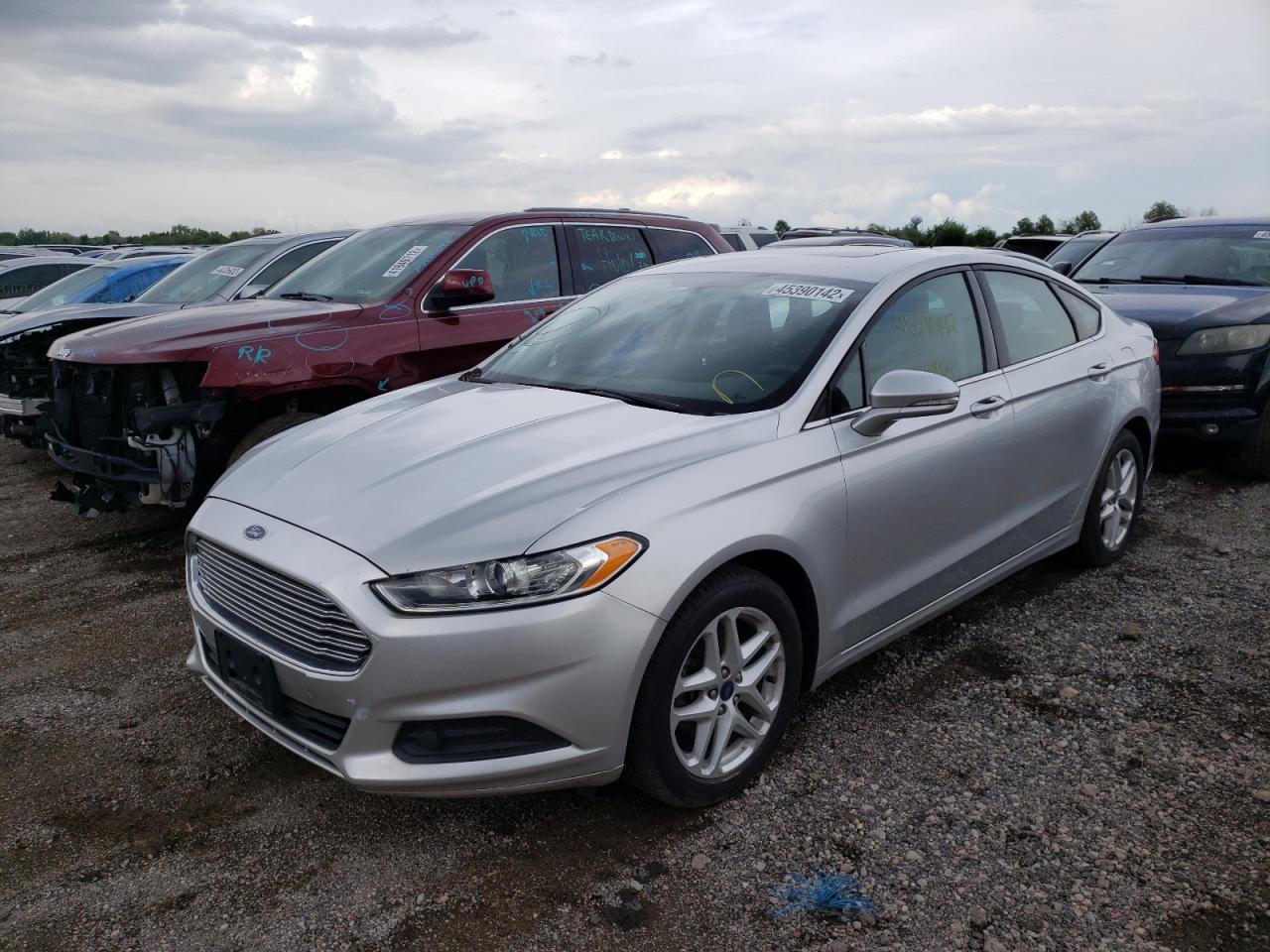 Photo 2 from auction – 2014 FORD FUSION SE with VIN 3FA6P0HD4ER168119