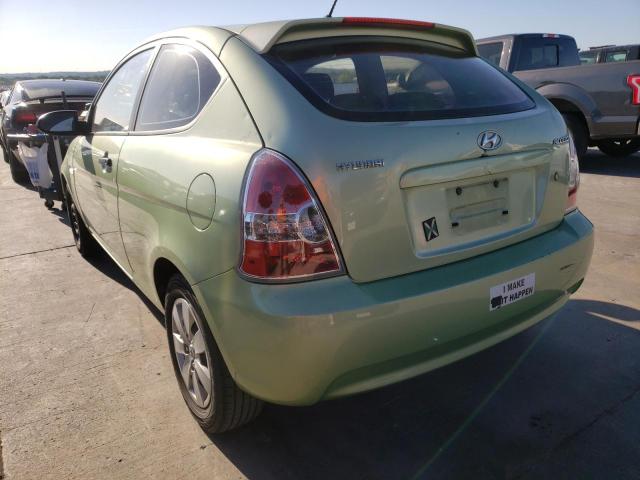 Photo 3 from auction – 2008 HYUNDAI ACCENT GS with VIN KMHCM36C38U073299