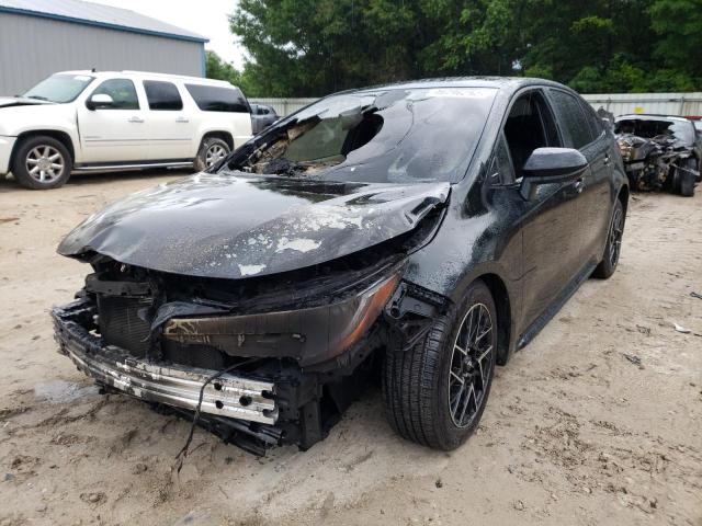 Photo 2 from auction – 2022 TOYOTA COROLLA LE with VIN JTDEPMAE9NJ199246