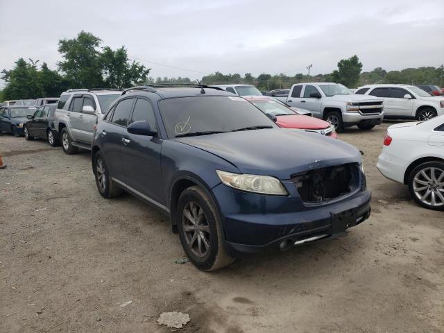 INFINITI FX35 2007 with VIN JNRAS08W57X203149 - Photo from auction