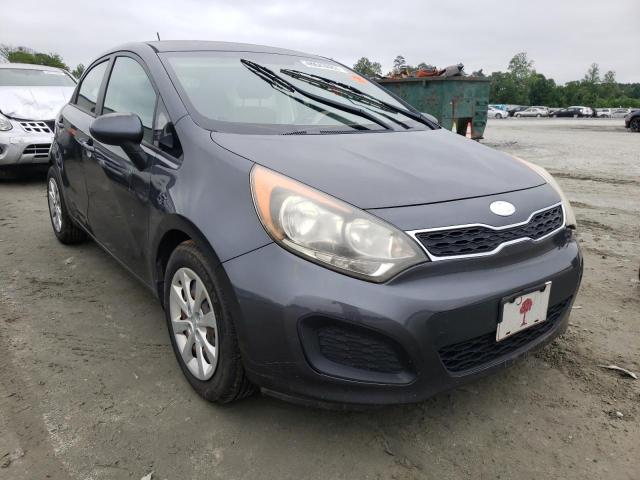 KIA RIO EX 2013 with VIN KNADN5A36D6208375 - Photo from auction