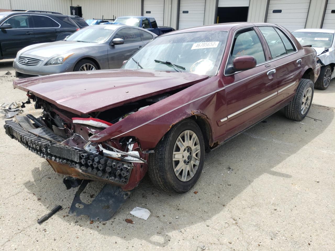 Photo 2 from auction – 2007 MERCURY GRAND MARQ with VIN 2MEFM74V67X638759