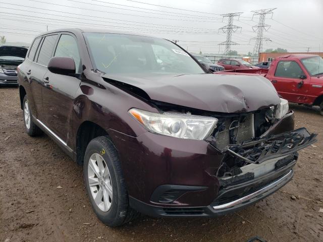 Photo 1 from auction – 2013 TOYOTA HIGHLANDER with VIN 5TDZK3EH9DS135899