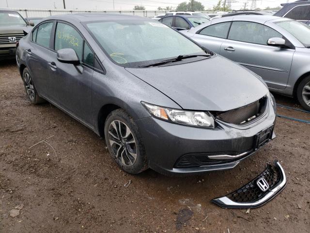 HONDA CIVIC EX 2013 with VIN 19XFB2F82DE071243 - Photo from auction