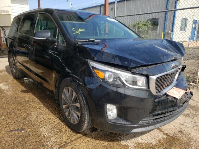 KIA SEDONA EX 2015 with VIN KNDMC5C19F6018979 - Photo from auction
