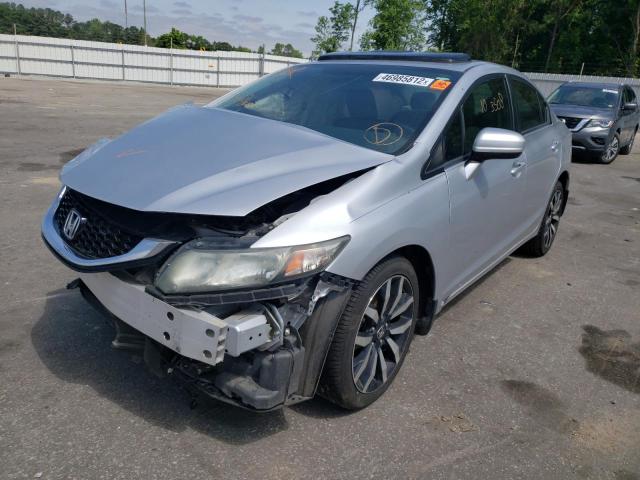 Photo 2 from auction – 2015 HONDA CIVIC EXL with VIN 2HGFB2F94FH504241