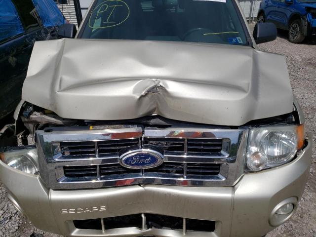 Photo 7 from auction – 2012 FORD ESCAPE XLT with VIN 1FMCU9DG2CKA34264
