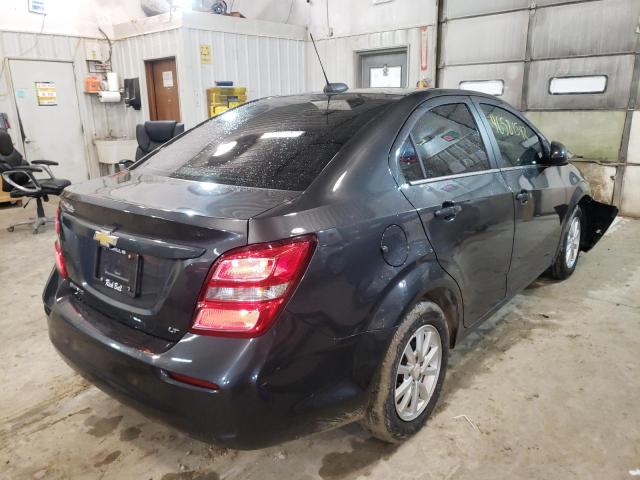 Photo 4 from auction – 2017 CHEVROLET SONIC LT with VIN 1G1JD5SH9H4104878