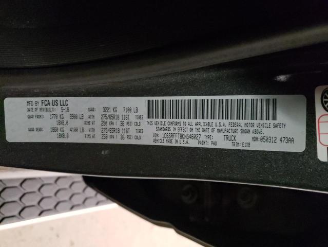Photo 10 from auction – 2019 RAM 1500 BIG H with VIN 1C6SRFFT8KN546027