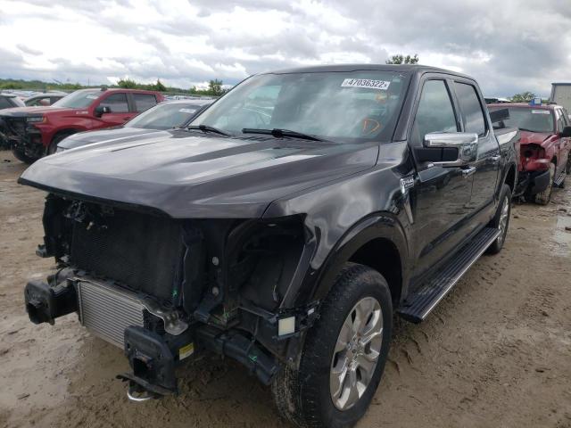 Photo 2 from auction – 2021 FORD F150 SUPER with VIN 1FTFW1E88MFA48619