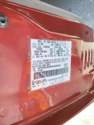 Photo 10 from auction – 1997 FORD RANGER with VIN 1FTCR10A5VPA22835