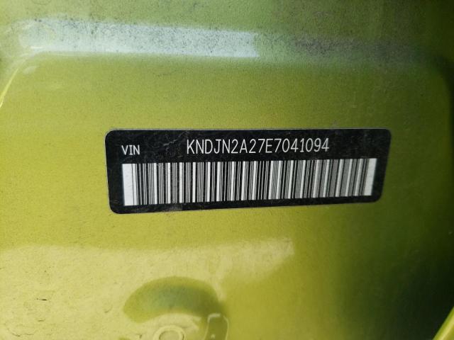 Photo 10 from auction – 2014 KIA SOUL with VIN KNDJN2A27E7041094