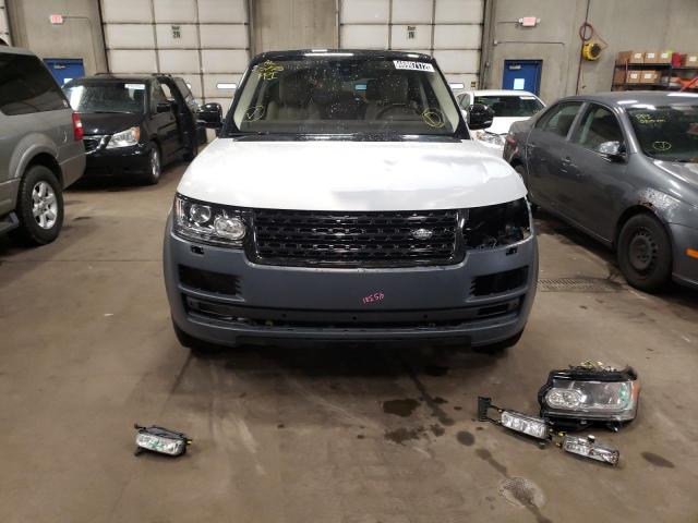 Photo 9 from auction – 2017 LAND ROVER RANGE ROVE with VIN SALGS2FV8HA355701