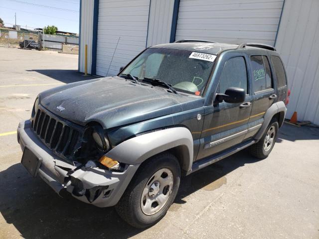 Photo 2 from auction – 2005 JEEP LIBERTY SP with VIN 1J4GL48K35W655111