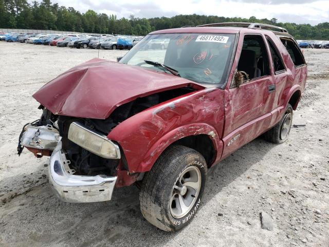 Photo 2 from auction – 2000 CHEVROLET BLAZER with VIN 1GNCS18W6YK275496