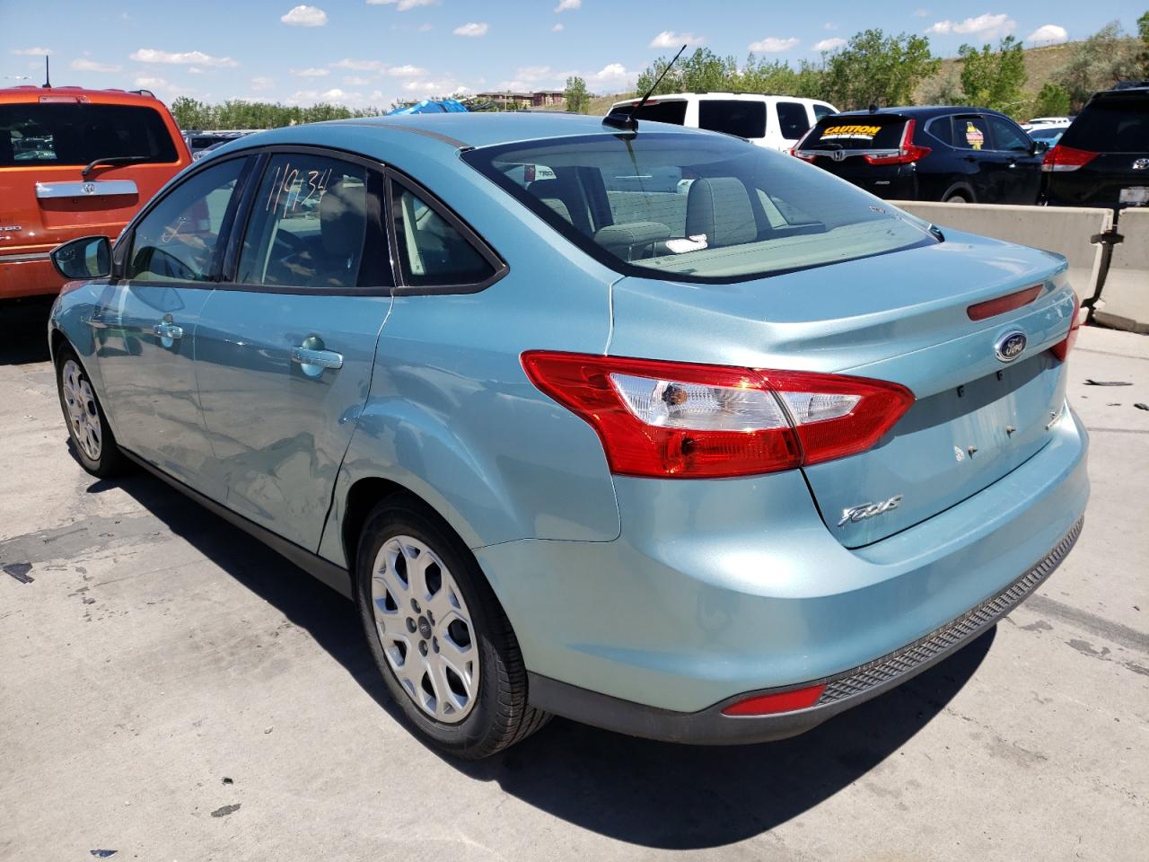 Photo 3 from auction – 2012 FORD FOCUS SE with VIN 1FAHP3F28CL385695