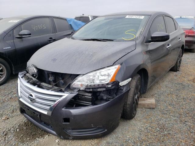 Photo 2 from auction – 2015 NISSAN SENTRA S with VIN 3N1AB7AP1FY287627