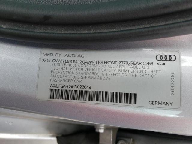 Photo 10 from auction – 2016 AUDI A6 PREMIUM with VIN WAUFGAFC5GN022048