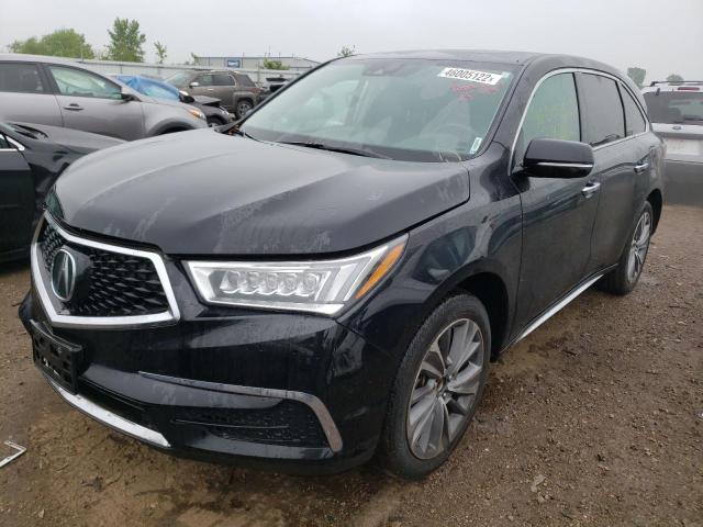 Photo 2 from auction – 2017 ACURA MDX TECHNO with VIN 5FRYD4H56HB027102