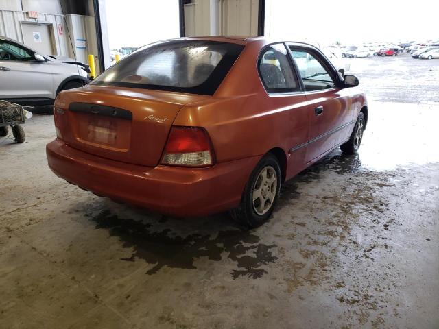 Photo 4 from auction – 2000 HYUNDAI ACCENT L with VIN KMHCF35G7YU055810