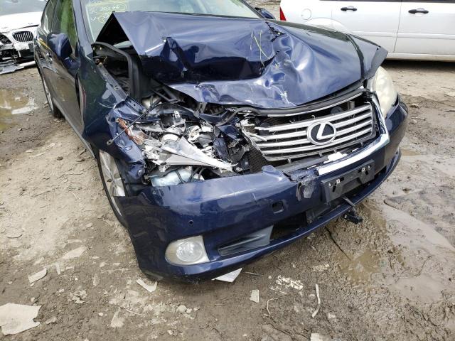 Photo 9 from auction – 2011 LEXUS ES 350 with VIN JTHBK1EG7B2470398