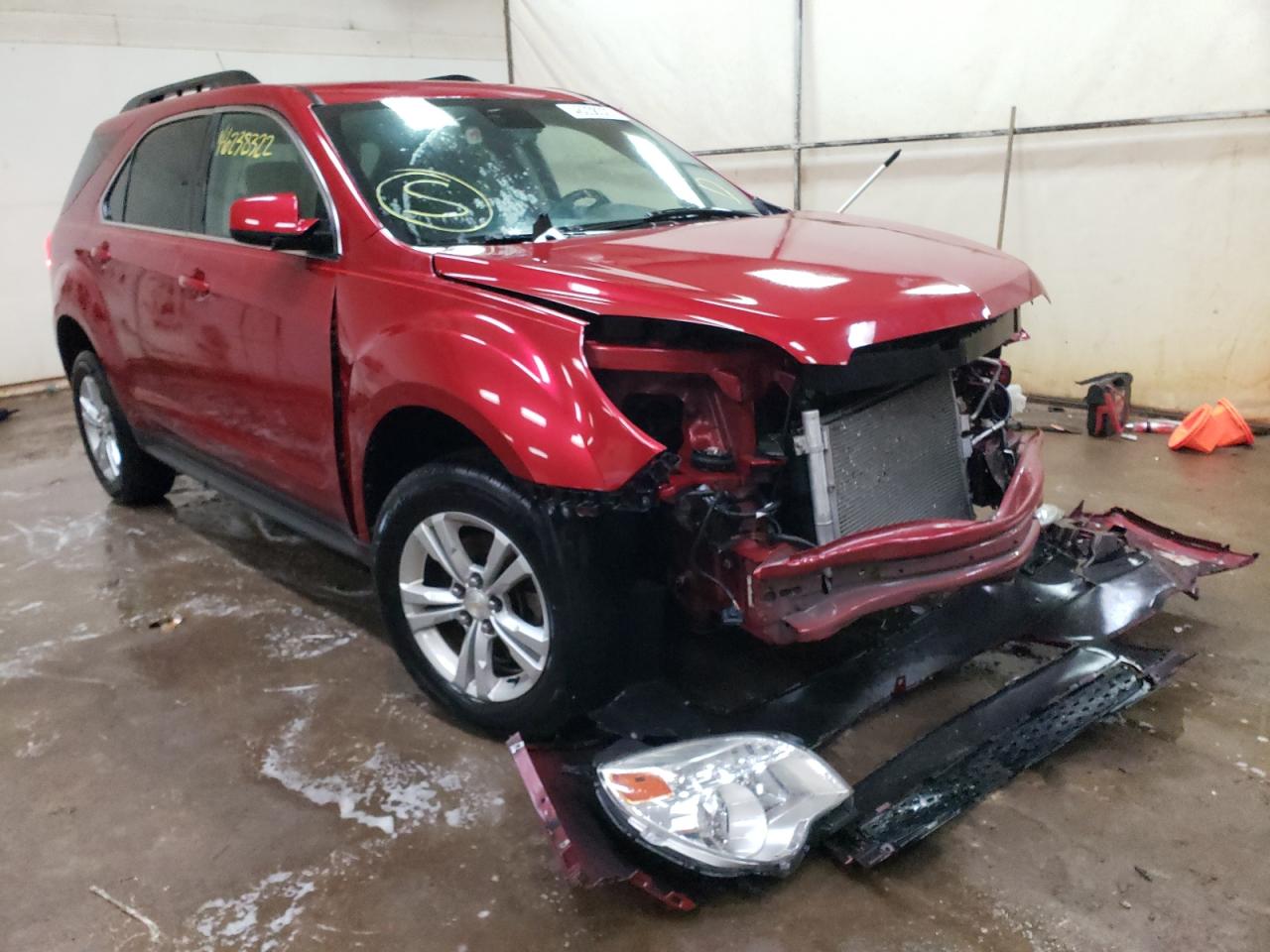 CHEVROLET EQUINOX LT 2013 with VIN 2GNALDEK0D1127152 - Photo from auction