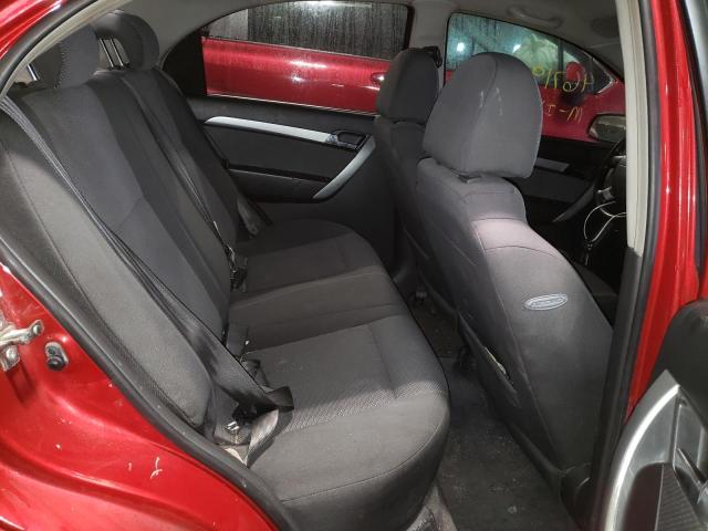 Photo 6 from auction – 2011 CHEVROLET AVEO LS with VIN KL1TD5DE9BB114565