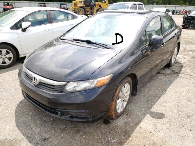 Photo 2 from auction – 2012 HONDA CIVIC EXL with VIN 2HGFB2F93CH519826