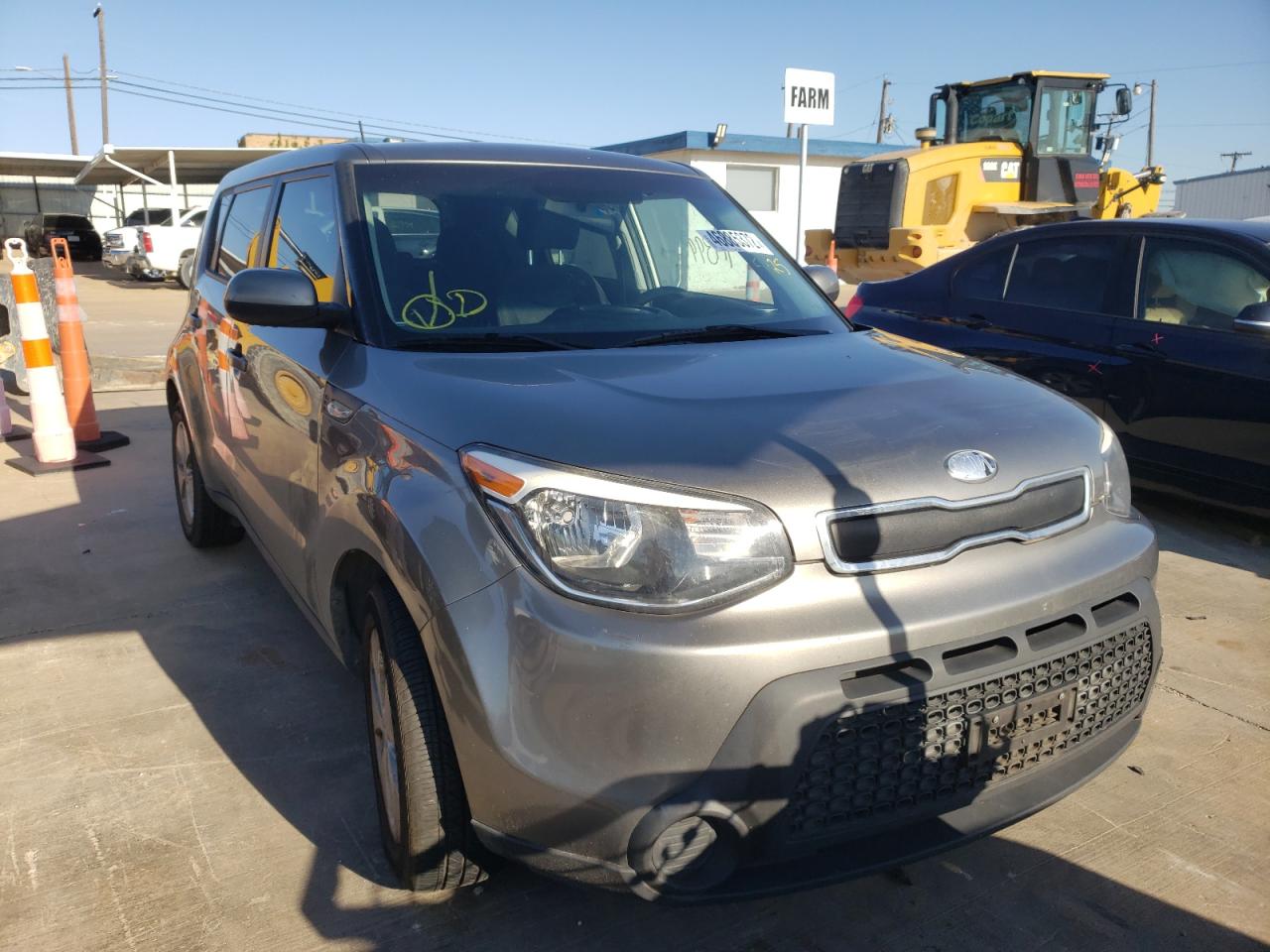 KIA SOUL 2014 with VIN KNDJN2A25E7013939 - Photo from auction