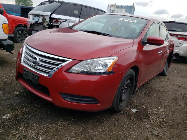 Photo 2 from auction – 2014 NISSAN SENTRA S with VIN 3N1AB7AP2EY268048