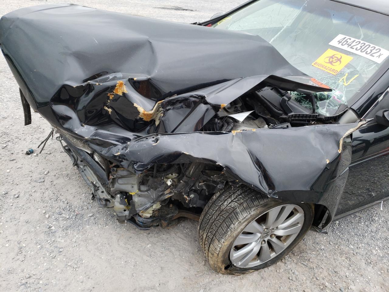 Photo 9 from auction – 2011 HONDA ACCORD EXL with VIN 1HGCP2F88BA065257