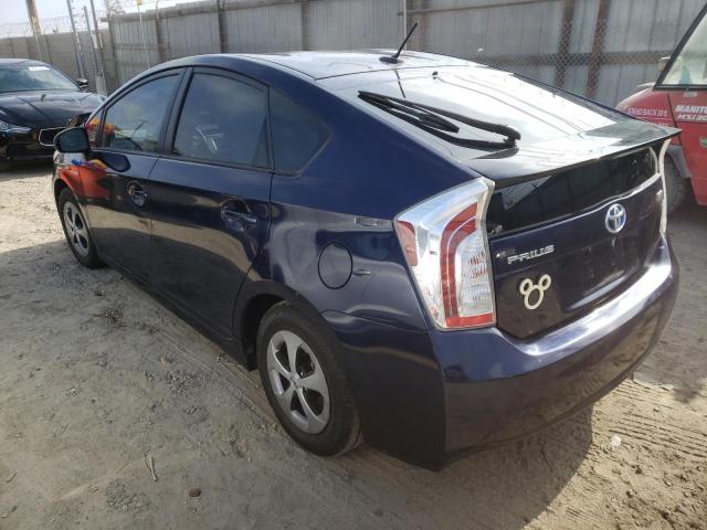 Photo 3 from auction – 2015 TOYOTA PRIUS with VIN JTDKN3DU5F0430060