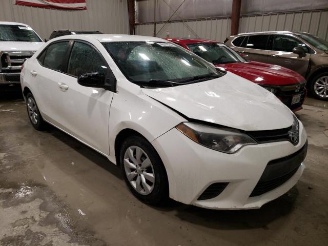 TOYOTA COROLLA L 2015 with VIN 2T1BURHE8FC334549 - Photo from auction
