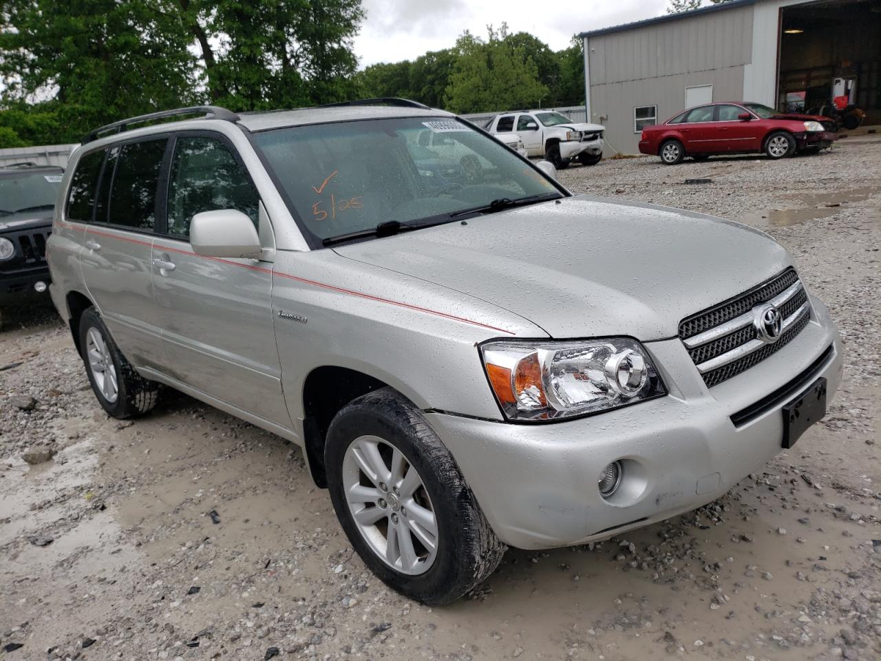 TOYOTA HIGHLANDER 2006 with VIN JTEEW21A960009677 - Photo from auction