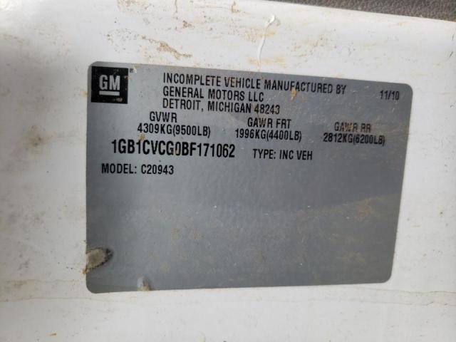 Photo 10 from auction – 2011 CHEVROLET SILVERADO with VIN 1GB1CVCG0BF171062